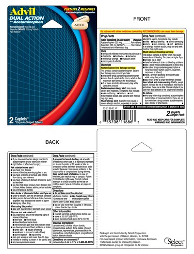 1886-1 (2511886157   Advil Dual Action   1886 1)
